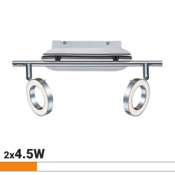 APLIQUE LED 2 FOCOS SERIE...