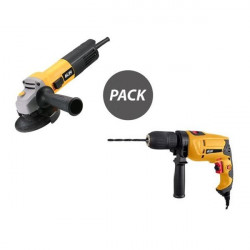PACK TALADRO 500W + RADIAL...