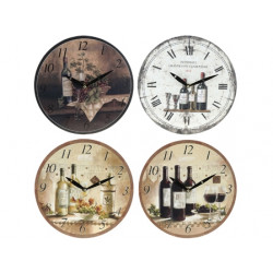 RELOJ DE PARED VINO REDONDO...