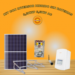 KIT SOLAR AUTOCONSUMO SIN...