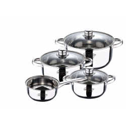 BATERIA 7 PIEZAS ACERO INOX...