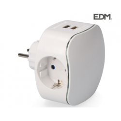 ADAPTADOR TRIPLE SCHUKO CON...