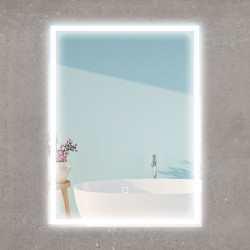 ESPEJO DE BAÑO LED 80X60 CM...