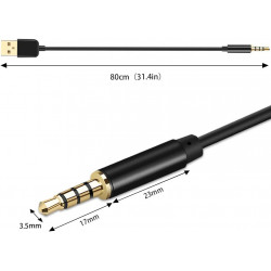 CABLE ADAPTADOR JACK 3.5...