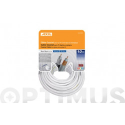 CABLE ANTENA TV MACHO /...