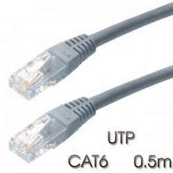 CABLE DE RED UTP CAT 6 0.5M...