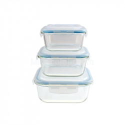 RECIPIENTES DE CRISTAL SET...