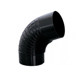 CODO ESTUFA NEGRO 120MM. /...