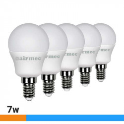 BOMBILLAS LED PACK 5 7W G45...