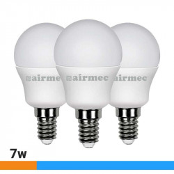 BOMBILLAS LED PACK 3 7W G45...