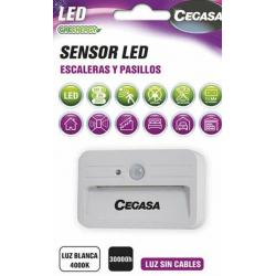 SENSOR LED ESCALERA Y...