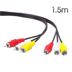 CABLE AUDIO VIDEO STEREO 3...