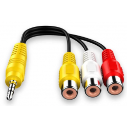 (BLS19C) CABLE 3 RCA HEMBRA...