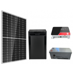 KIT SOLAR NEVERA + PLACA...